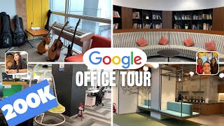 Google Bangalore Office Tour  RMZ Infinity [upl. by Suiddaht]