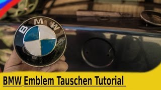 BMW Emblem Tauschen Tutorial [upl. by Nylaras841]