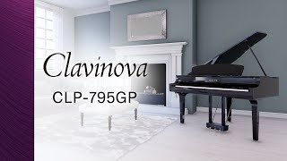 Yamaha Clavinova CLP795GP Digital Piano Overview [upl. by Torin715]