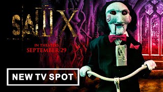 SAW X  TV Spot 2023  PROMO TRAILER  Lionsgate Films  saw x trailer [upl. by Paviour719]