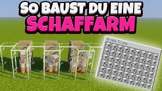 Minecraft  Wolle Farm  Schaffarm  116 Deutsch  German [upl. by Eelimaj682]