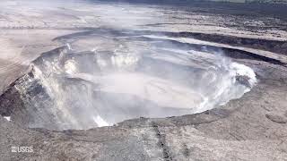 Kīlauea Volcano  Midday Overflight June 5 [upl. by Charil]