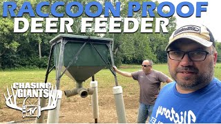 Raccoon Proof Your Deer Feeder [upl. by Arezzini]