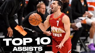 Facundo Campazzo’s Top 10 WILD Assists 🤯 [upl. by Nabla]