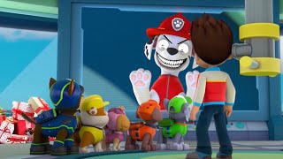 Paw Patrol The Movie Paw Patrol Mighty Pups Rescue Mission Halloween Special [upl. by Anaujal]