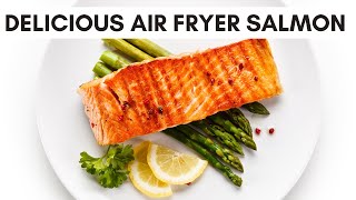 How to Make Air Fryer Salmon Easy 15Minute Dinner [upl. by Eastman]