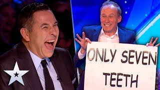 Unforgettable Audition HILARIOUS misheard lyrics with Ben Langley  Britains Got Talent [upl. by Eltsyek]