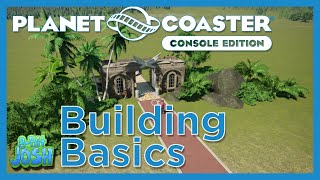 Planet Coaster Interactive Tutorial Park Ep 1  Basic Buildings [upl. by Koralle436]