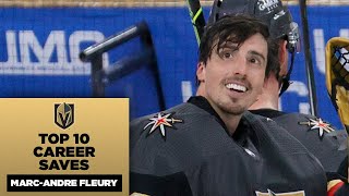 MarcAndre Fleurys Top 10 Career Saves [upl. by Marcellina999]