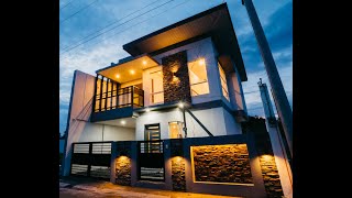 100 SQM LOT AREA TWO STOREY HOUSE DESIGN  3 BEDROOM  MRK Construction [upl. by Atiugal]