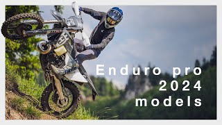 2024 TE 300 Pro amp FE 350 Pro – Enhanced enduro performance  Husqvarna Motorcycles [upl. by Assanav]