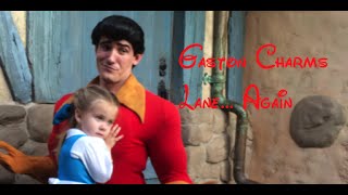 Gaston Charms LaneAgain at Walt Disney World [upl. by Uoliram]