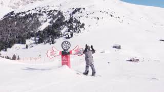 Obereggen Snowpark Recap [upl. by Stent]