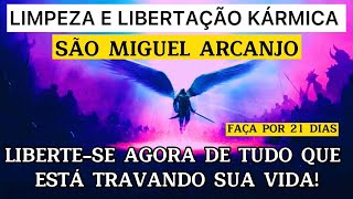 ORAÇÃO DE LIMPEZA 21 DIAS ARCANJO MIGUEL  Cura Proteção e Libertação Com legendas [upl. by Esmerolda630]