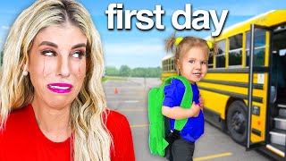 Daughter Survives First Day of School in Every Grade Emotional [upl. by Rahman729]