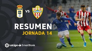 Resumen de Real Oviedo vs UD Almería 00 [upl. by Tressia]