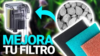 Mejora el FILTRO DE TU ACUARIO con estos TIPS [upl. by Ynogoham]