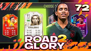 WE GOT RONALDINHO IN A SICK FUT DRAFT ROAD TO GLORY 72  FIFA 22 ULTIMATE TEAM [upl. by Raman101]