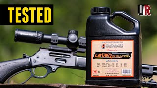 TESTED Hodgdon LEVERevolution Powder [upl. by Dorree821]