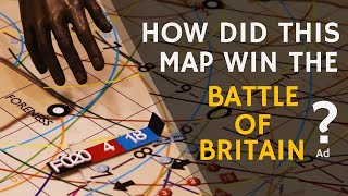 How A Map Won The Battle of Britain  Air Operations 1940 [upl. by Franck]