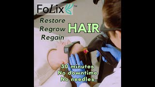 Folix Laser Hair Restoration [upl. by Beffrey434]