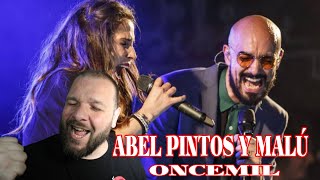 REACCIÓN A ONCEMIL CON ABEL PINTOS Y MALÚ  PARECEN NOVIOS 😱 [upl. by Mada]