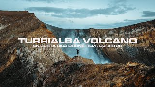 Turrialba Volcano Costa Rica 4K Drone Cinematic Nature Music Video  Sunrise Hike Above the Clouds [upl. by Alberto]