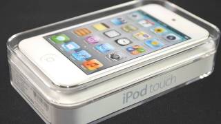 Apple iPod Touch 4G White Unboxing amp Setup [upl. by Dera]