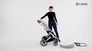 How to Remove the Fabric from BALIOS S LUX I BALIOS S LUX Stroller I CYBEX [upl. by Lever]