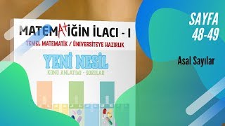 MATEMATİĞİN İLACI  ASAL SAYILAR  SAYFA 4849 [upl. by Sibelle]