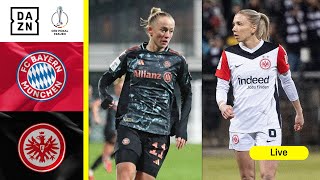 Bayern Munich vs Eintracht Frankfurt  DFBPokal Frauen 202425 QuarterFinals Full Match [upl. by Cyler450]