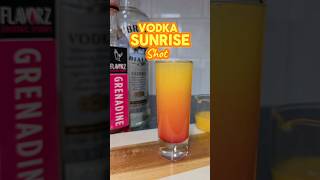 Vodka Sunrise Shot drink cocktails shortsvideo [upl. by Hullda]