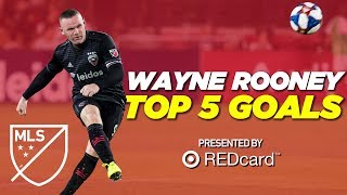 Wayne Rooneys Top 5 Goals [upl. by Enyahs]