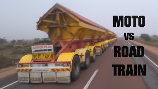 Overtaking Massive Road train [upl. by Lontson874]