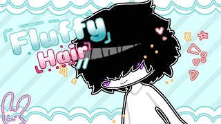 🖌Fluffy hair tutorial 🖍 gacha club [upl. by Alber]