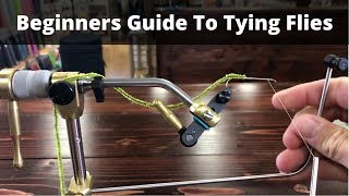 A Beginners Guide To Getting Started With Fly Tying Flies [upl. by Aisatsan]