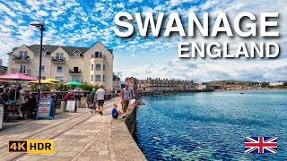 SWANAGE Dorset 4k Walking Tour  Discovering the Scenic of Englands Victorian Seaside Town [upl. by Odranoel]