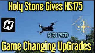 Holy Stone HS175D GPS Drone Review Unboxing Setup amp Test Flight HOLYSTONE DRONES FLY fun [upl. by Elinet102]