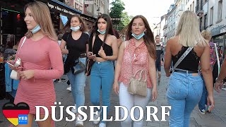 🇩🇪 DÜSSELDORF DISTRICT GERMANY 24 JULY 2021 FULL TOUR [upl. by Bondon]