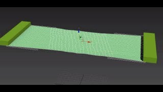 mCloth  3DS Max 2013 Tutorial Level intermediate Part 2 [upl. by Nirahs893]