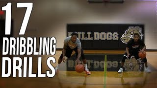 17 Stationary Dribbling Drills for Basketball  Youth to Pros [upl. by Atnuhs]