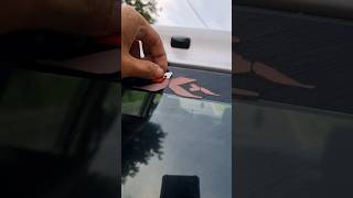 Quick Way to Remove Old Decals 🚗 detailing [upl. by Anadroj]