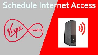 Schedule or Restrict Internet Access on Virgin Media SuperHub 3 [upl. by Juan735]