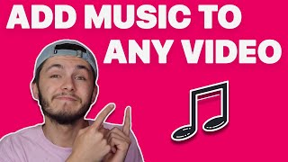 How to add background music to any video online [upl. by Leilani]