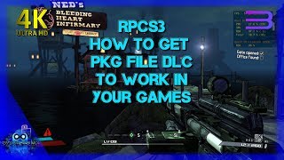 RPCS3  How to make DLC PKG Files work in your games [upl. by Strong459]