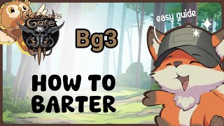 How to Barter BG3  GG [upl. by Aihsem]