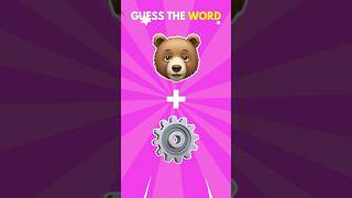 Guess the word by emoji shorts [upl. by Ky]