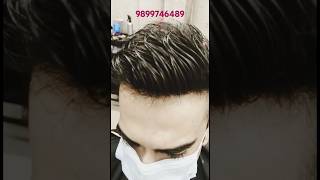 Hair Patch service hairpatchesformen  Hair wigs in delhi 🥰 reels viral shorts tiktok fashion [upl. by Marybella]