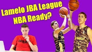 Professor reacts to Melo Ball JBA League Ready for NBA [upl. by Hameerak500]