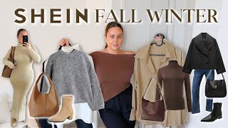 SHEIN FALL HAUL 2024  Must Have Fall Basics Fall Outfit Ideas amp Black Friday Deals [upl. by Gino549]